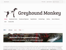 Tablet Screenshot of greyhound-monkey.com